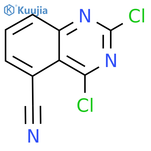 2,4-Dichloroquinazoline-5-carbonitrile structure
