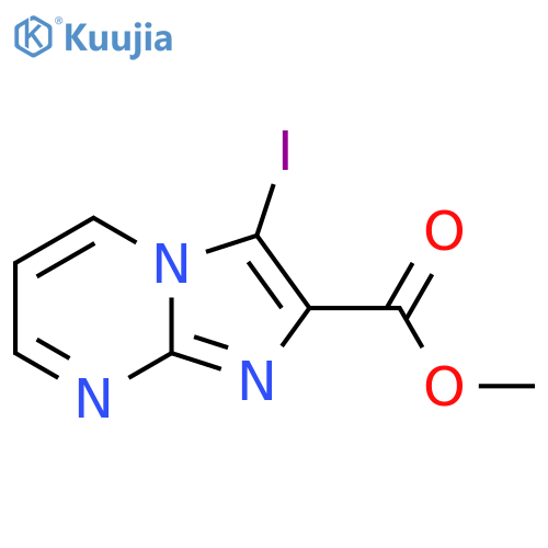 Methyl 3-iodoimidazo[1,2-a]pyrimidine-2-carboxylate structure