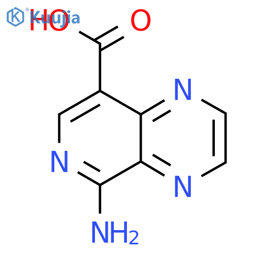 5-Aminopyrido[3,4-B]pyrazine-8-carboxylic acid structure