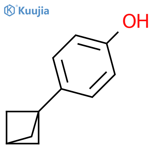 4-{bicyclo[1.1.1]pentan-1-yl}phenol structure