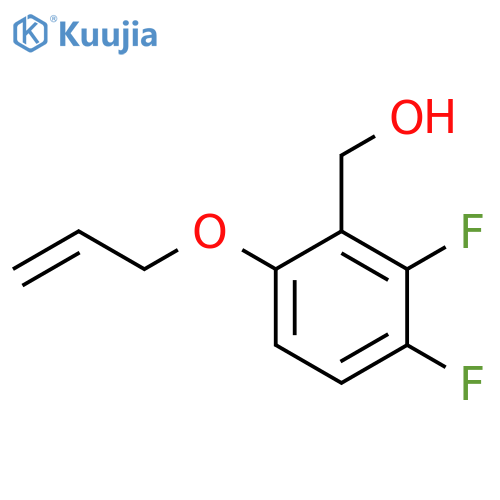 6-(Allyloxy)-2,3-difluorobenzyl Alcohol structure