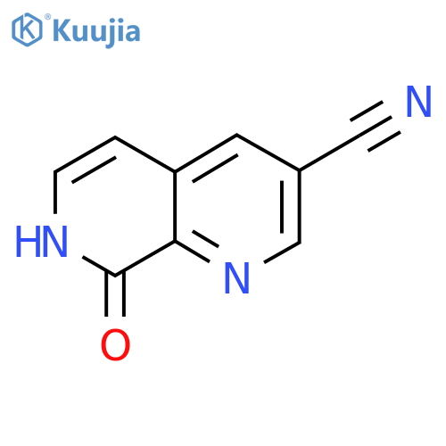 8-Oxo-7,8-dihydro-1,7-naphthyridine-3-carbonitrile structure