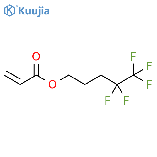 4,4,5,5,5-Pentafluoropentyl acrylate structure