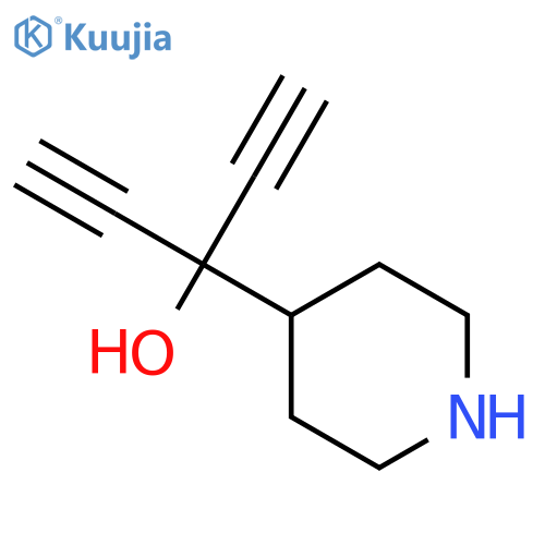 3-Hydroxy-3-(4-piperidyl)-1,4-pentadiyne structure