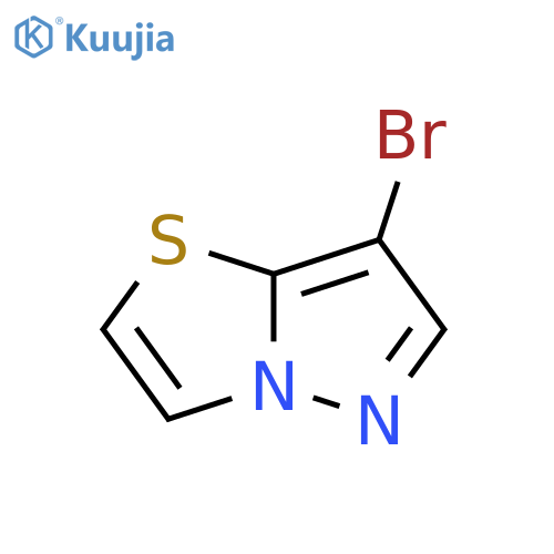 Pyrazolo[5,1-b]thiazole, 7-bromo- structure
