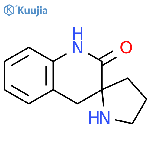 Spiro[pyrrolidine-2,3'(2'H)-quinolin]-2'-one, 1',4'-dihydro- structure