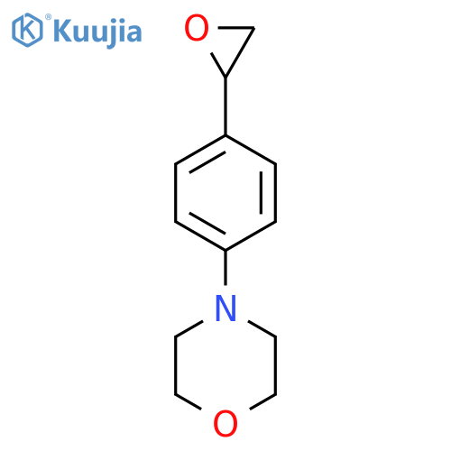 4-[4-(Oxiran-2-yl)phenyl]morpholine structure