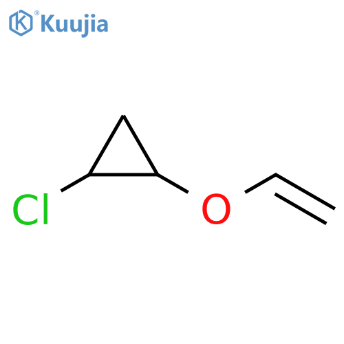Cyclopropane, 1-chloro-2-(ethenyloxy)- structure