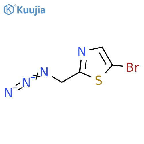 2-(Azidomethyl)-5-bromothiazole structure
