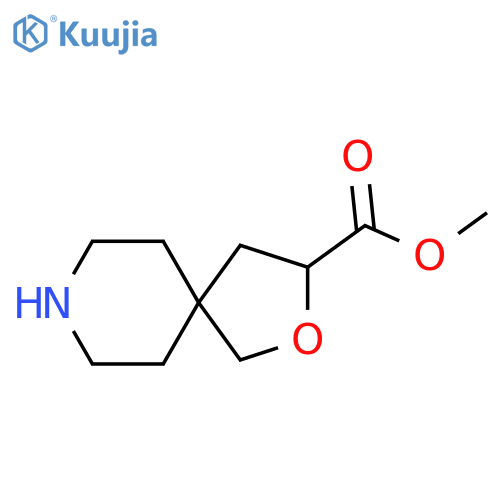 Methyl 2-oxa-8-azaspiro[4.5]decane-3-carboxylate structure