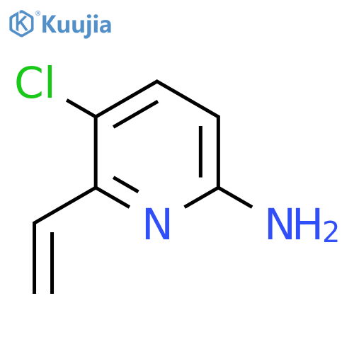 5-Chloro-6-ethenylpyridin-2-amine structure