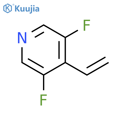 3,5-Difluoro-4-vinylpyridine structure