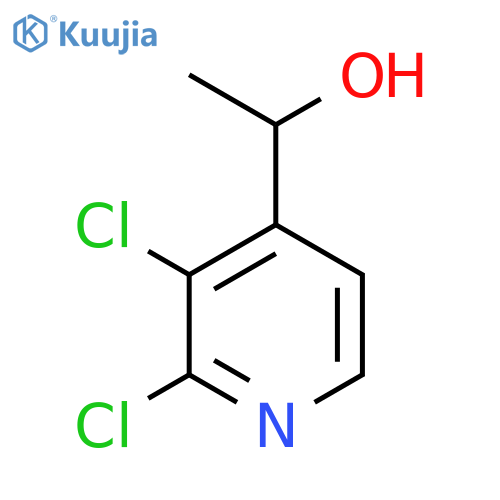 1-(2,3-Dichloropyridin-4-yl)ethanol structure