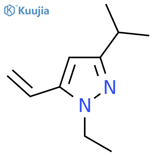 1-Ethyl-3-isopropyl-5-vinyl-1H-pyrazole structure