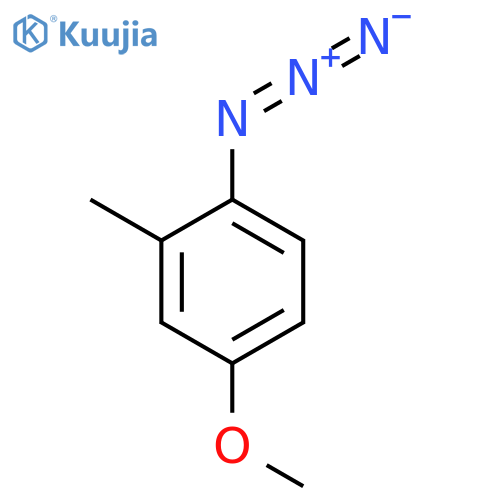 1-Azido-4-methoxy-2-methylbenzene structure