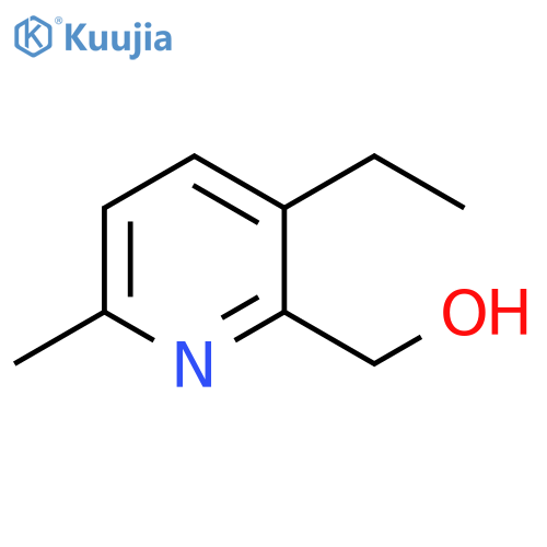 2-Pyridinemethanol, 3-ethyl-6-methyl- structure