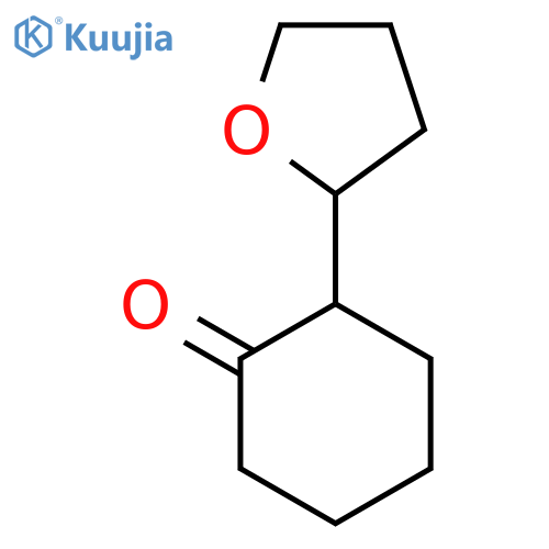 2-tetrahydrofuran-2-ylcyclohexanone structure