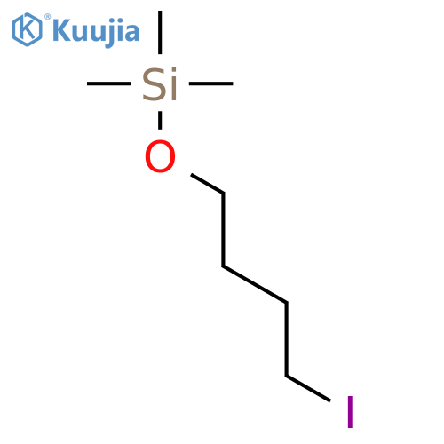 Silane, (4-iodobutoxy)trimethyl- structure