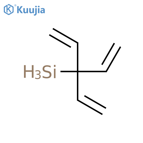 Trivinylmethylsilane structure