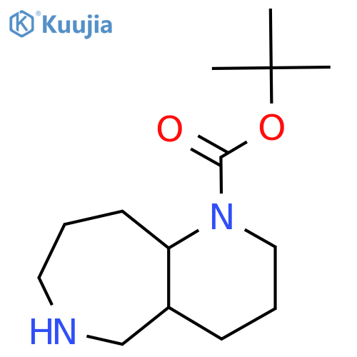 tert-butyl decahydro-1H-pyrido[3,2-c]azepine-1-carboxylate structure