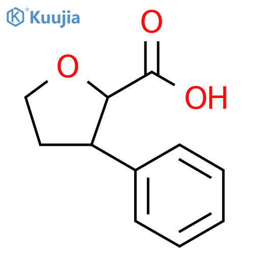 3-phenyltetrahydrofuran-2-carboxylic acid structure