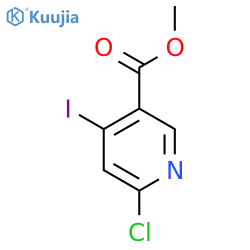 Methyl 6-chloro-4-iodonicotinate structure