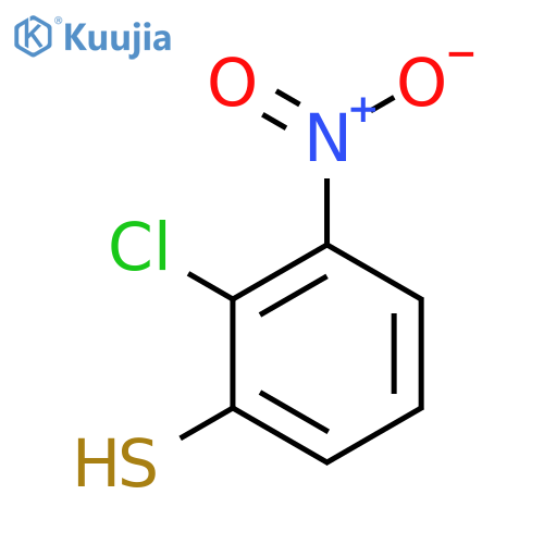 2-Chloro-3-nitrobenzenethiol structure