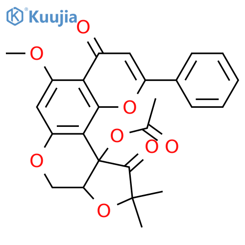 Tephrodin; (+)-form structure