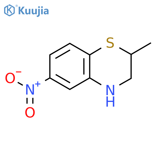 2-Methyl-6-nitro-3,4-dihydro-2H-benzo[b][1,4]thiazine structure