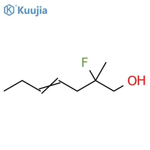 4-Hepten-1-ol, 2-fluoro-2-methyl- structure