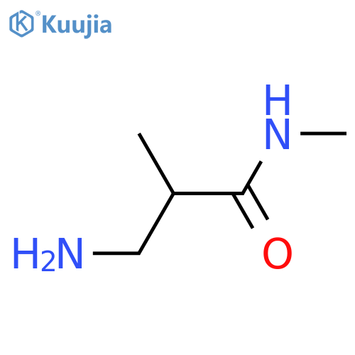 3-Amino-N,2-dimethylpropanamide structure