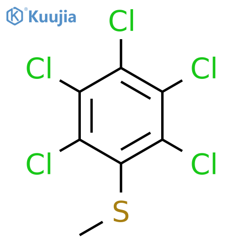 Pentachlorothioanisole structure