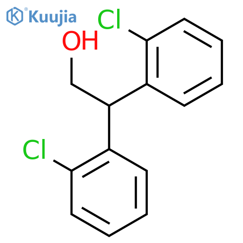 2,2-Bis(2-chlorophenyl)ethan-1-ol structure