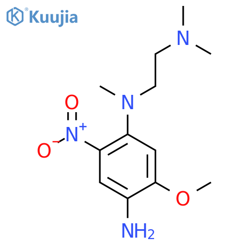 N1-(2-(Dimethylamino)ethyl)-5-methoxy-N1-methyl-2-nitrobenzene-1,4-diamine structure