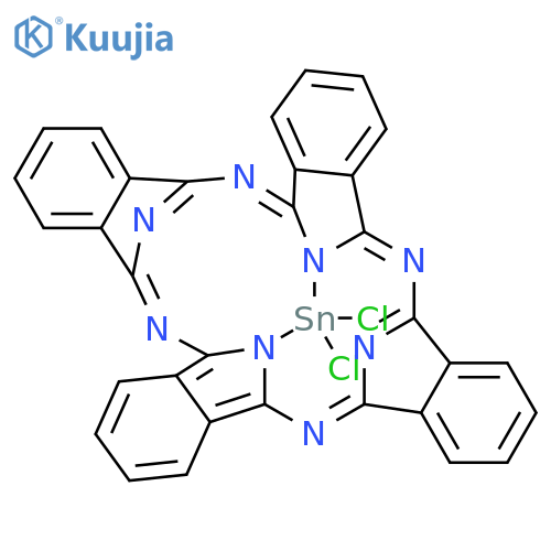 Tin(IV) phthalocyanine dichloride structure