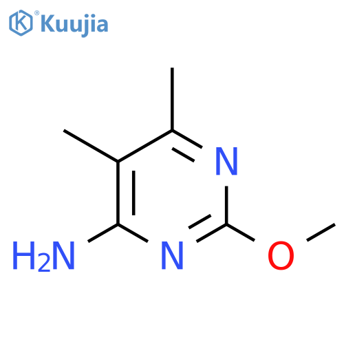 2-Methoxy-5,6-dimethylpyrimidin-4-amine structure