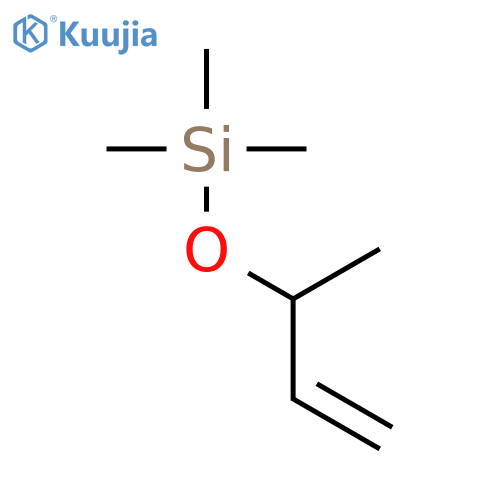 Silane,trimethyl[(1-methyl-2-propen-1-yl)oxy]- structure
