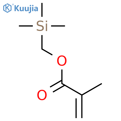 (Trimethylsilyl)methyl methacrylate structure