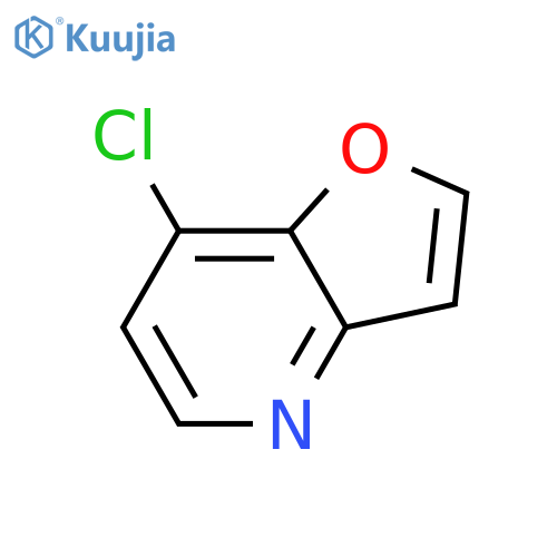 7-chlorofuro[3,2-b]pyridine structure