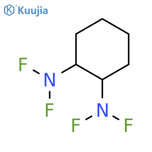 n,n,n',n'-tetrafluoro-1,1-cyclohexanediamine structure