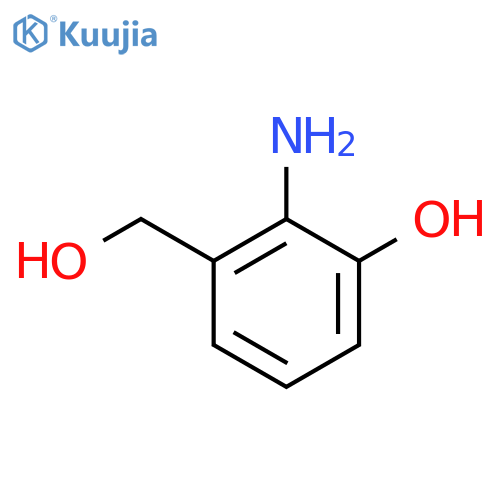 2-Amino-3-(hydroxymethyl)phenol structure