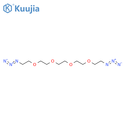 1,14-Diazido-3,6,9,12-tetraoxatetradecane structure