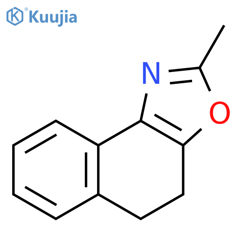 2-Methyl-4,5-dihydro-naphtho[1,2-d]oxazole structure