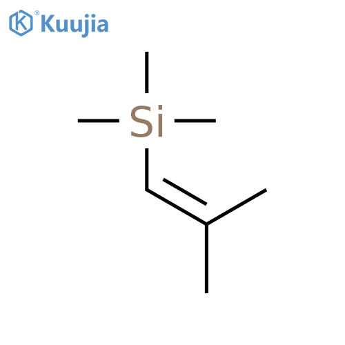 Silane,trimethyl(2-methyl-1-propen-1-yl)- structure