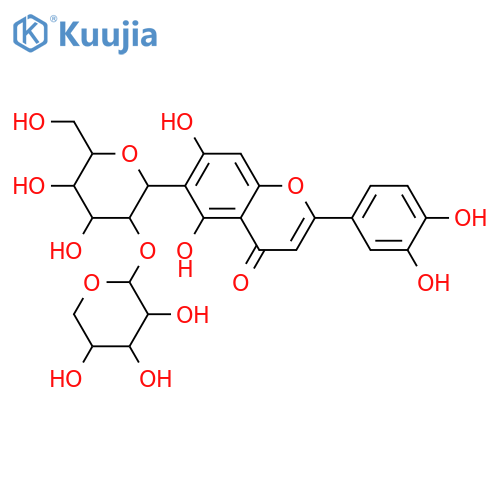 6-C-β-D-Glucopyranosyl-3',4',5,7-tetrahydroxyflavone; 2''-O-Arabinosyl structure
