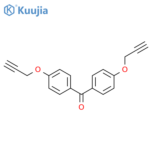 Methanone, bis[4-(2-propynyloxy)phenyl]- structure