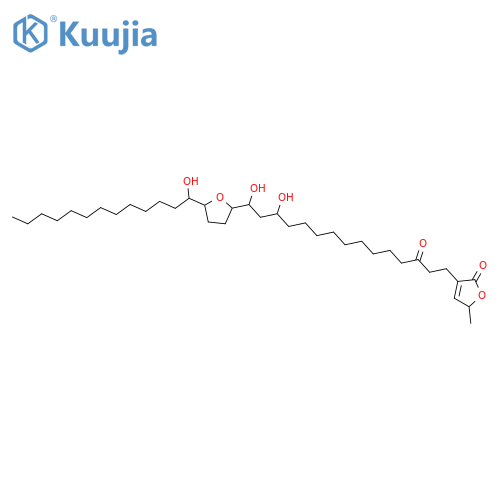 3-(16,19-Epoxydotriacontyl)-5-methyl-2(5H)-furanone; (18S,21S)-form, 5-Oxo, 15R,17R,22S-trihydroxy structure