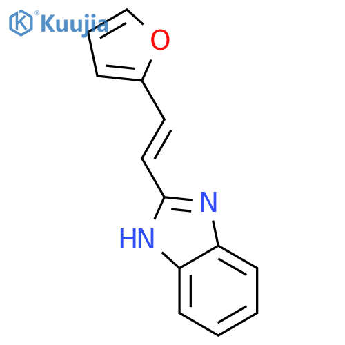 1H-Benzimidazole, 2-[2-(2-furanyl)ethenyl]- structure