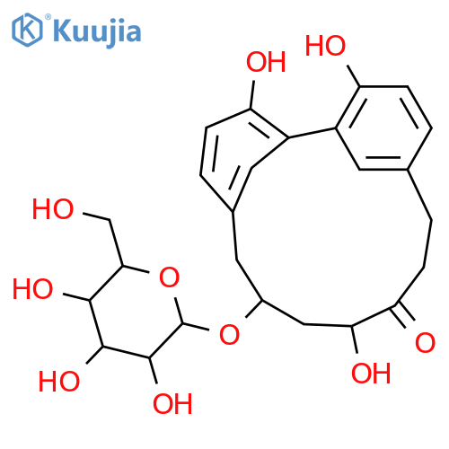Giffonin L; 10-Epimer, 8-deoxy, 9-ketone, 12-O-β-D-glucopyranoside structure