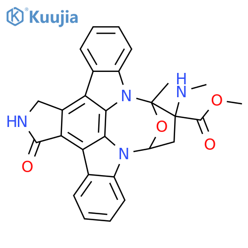 K 252b; 3'-Deoxy, 3'-(methylamino), Me ester structure